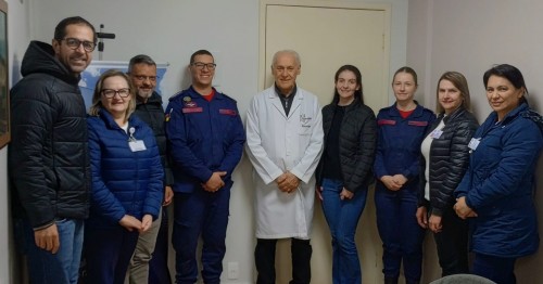 Corpo de Bombeiros e Hospital Santa Terezinha alin