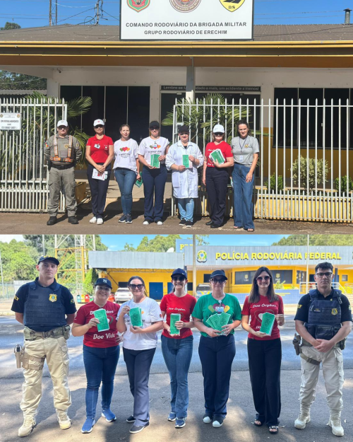 Hospital Santa Terezinha realiza pedágio de consc