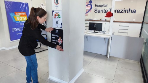 Hospital Santa Terezinha lança campanha 100% Livr